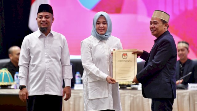 Andi Sudirman-Fatmawati Ajak Semua Pihak Bersama Lanjutkan Sulsel Maju dan Berkarakter.