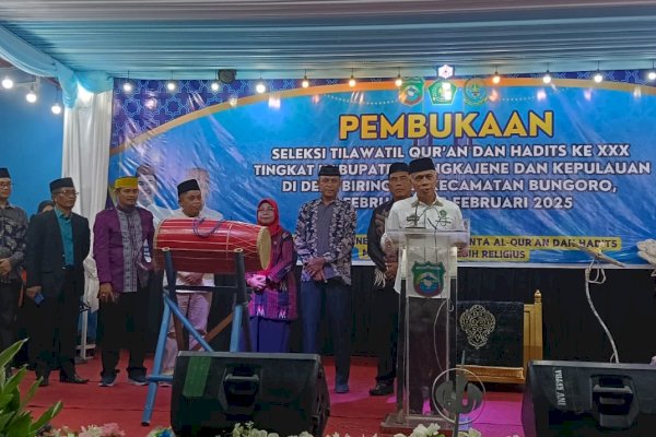 Pemkab Pangkep Gelar STQH ke-30, Wabup Syahban Sammana: Ajang Mencetak Generasi Berakhlak