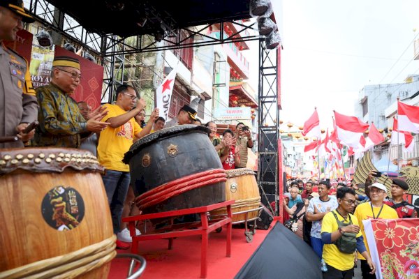 Hadiri Perayaan Cap Go Meh di Akhir Masa Jabatan, Danny Pomanto: Momentum Jaga Solidaritas dan Keberagaman Budaya