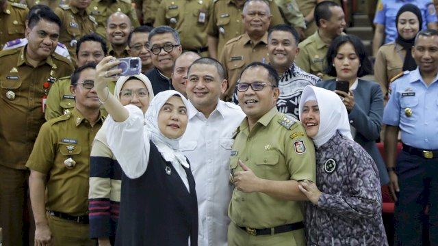 Rakor Wali Kota dan Wakil Wali Kota Terpilih Appi-Aliyah.