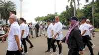 Gladi Kotor di Monas, Bupati dan Wabup Lutim Terpilih Ibas-Puspa Tunjukkan Kekompakan