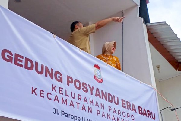 Indira Yusuf Ismail Dampingi Danny Pomanto Resmikan Posyandu Era Baru Kedua di Kota Makassar