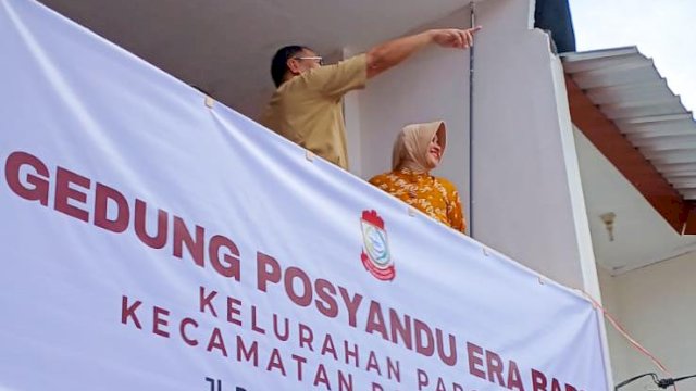 Indira Yusuf Ismail Dampingi Danny Pomanto Resmikan Posyandu Era Baru Kedua di Kota Makassar.