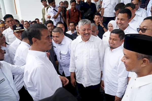 Hadiri Ramah Tamah Mentan Amran, Wali Kota Parepare Terpilih Tasming: Program Kita Sejalan dengan Pusat