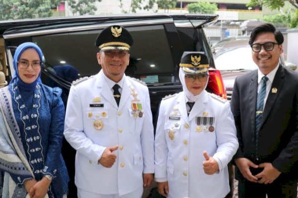 Dilantik Presiden, Ibas-Puspa Resmi Jabat Bupati dan Wabup Lutim
