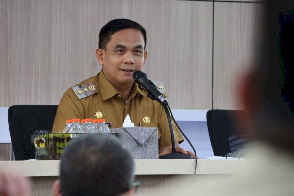 Wabup Sudirman Bungi Pimpin Rakor, Tekankan Soliditas Perangkat Daerah dan Efisiensi Anggaran