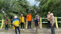 Pemkab Lutim Tinjau Lokasi Pasca Banjir di Desa Non Blok Kecamatan Kalaena