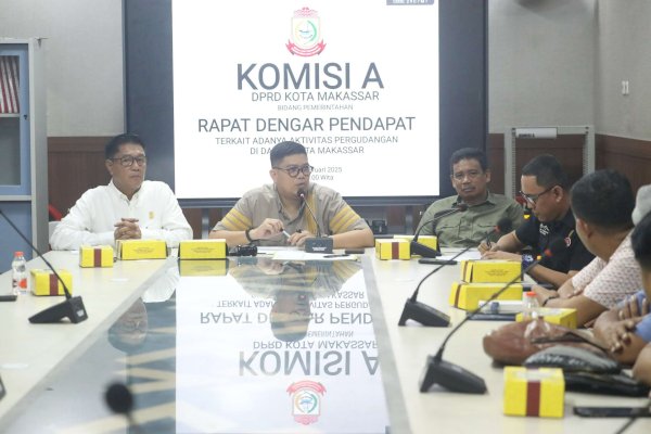 DPRD Makassar RDP Terkait Aktifitas Pergudangan dalam Kota, Dorong Pemkot Proaktif