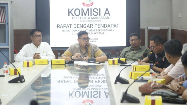 DPRD Makassar RDP Terkait Aktifitas Pergudangan dalam Kota.