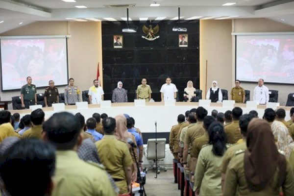Pimpinan DPRD Makassar Hadiri Rapat Koordinasi Pemkot 