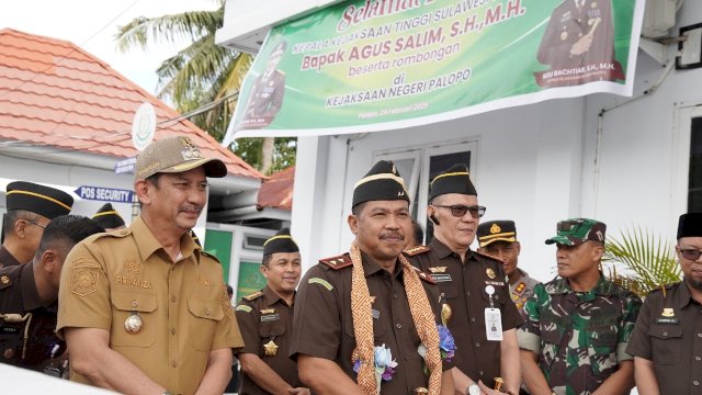 Pj Wali Kota Palopo sambut kunjungan Kajati Sulsel, Agus Salim.