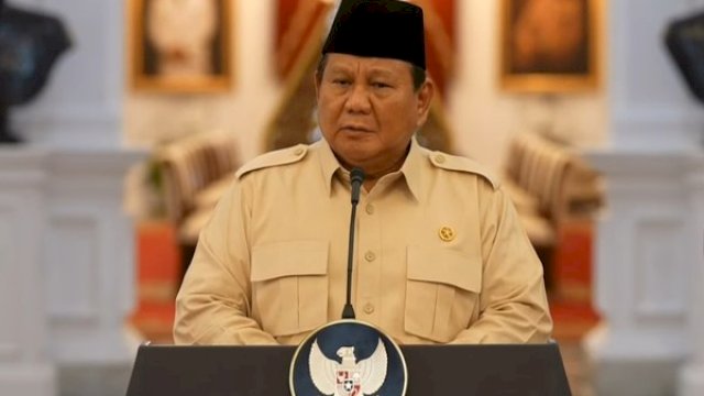 Presiden Prabowo.(F-INT)