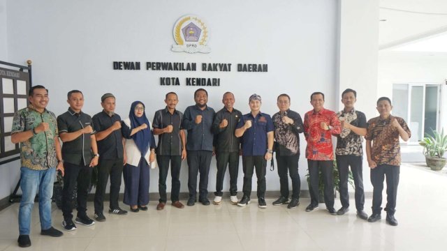 DPRD Kendari Terima Kunjungan Kerja Anggota DPRD Gowa.