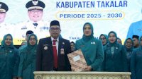 Bupati Daeng Manye Lantik TP. PKK Kabupaten Takalar Masa Bakti 2025-2030 