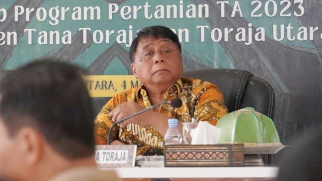 Mantan Bupati Tana Toraja Theo.