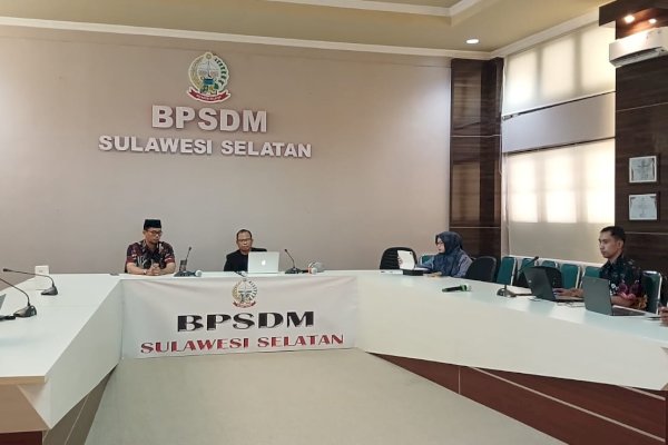 BPSDM Sulsel Gelar Webinar ASN Adaptif, Bahas Kecerdasan Buatan dan Transformasi ASN