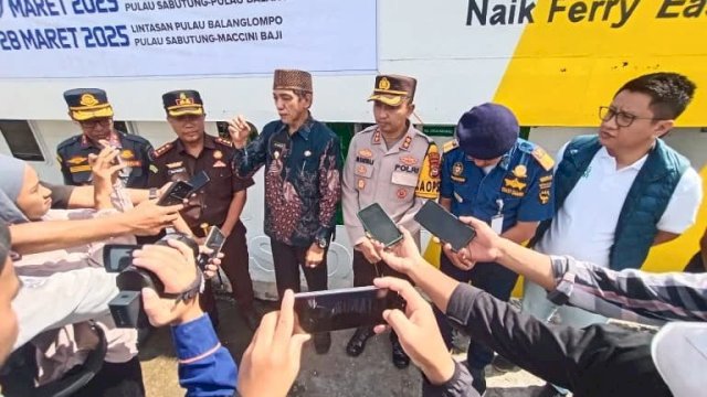 Wabup Pangkep Rahman Assagaf Lepas Mudik Gratis