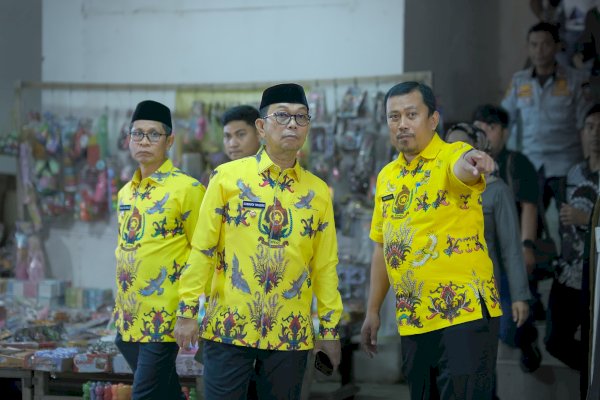 Bupati dan Wabup Soppeng Pantau Langsung Kondisi Pasar Harga Barang Kebutuhan Pokok