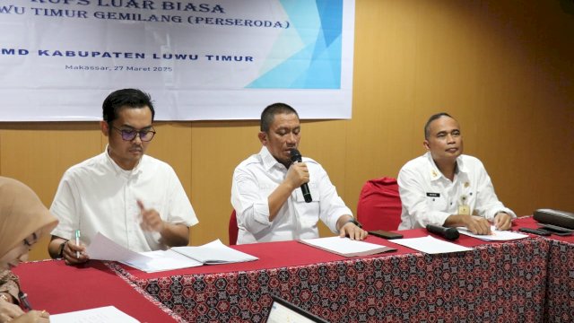 Bupati Ibas Pimpin RUPS LB PT. Luwu Timur Gemilang, Tetapkan Komisaris dan Direksi Baru