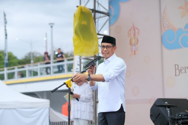 Wabup Soppeng Selle KS Dalle Buka Ramadhan Fest 2025