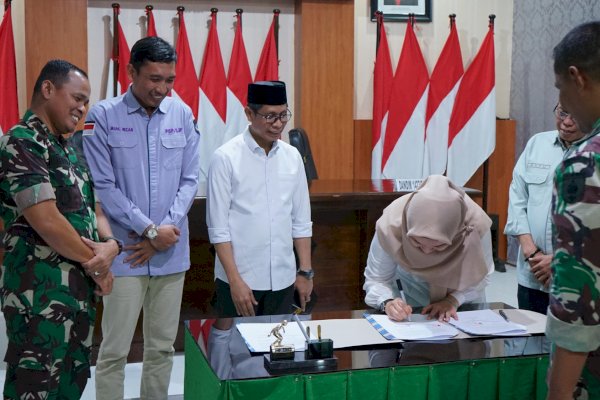 Wabup Soppeng Selle Tekankan dan Dukung Penuh Penandatanganan MOU Kerjasama OPLAH