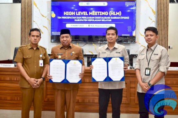 Pemkab Kepulauan Selayar Gelar High Level Meeting untuk Percepatan Digitalisasi Daerah