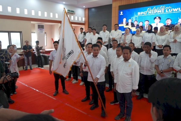 Devhy Jabat Ketum HIPMI Luwu, Patahudding: Mari Bersinergi
