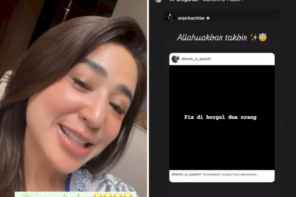 Nikita Mirzani Ditahan, Dewi Perssik: Allahuakbar, Takbir