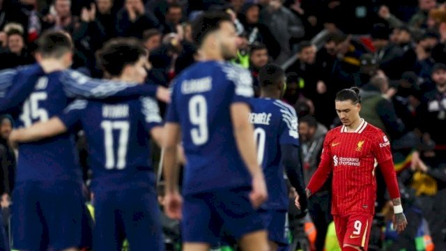 Liverpool Didepak PSG di Anfield.