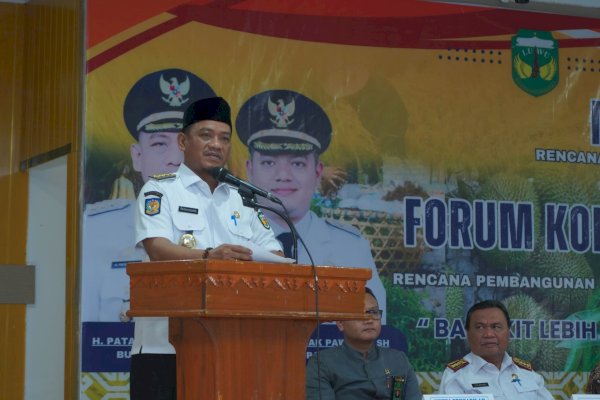 Patahudding Kembali Tekankan Visi Misinya di Musrembang Kabupaten Luwu
