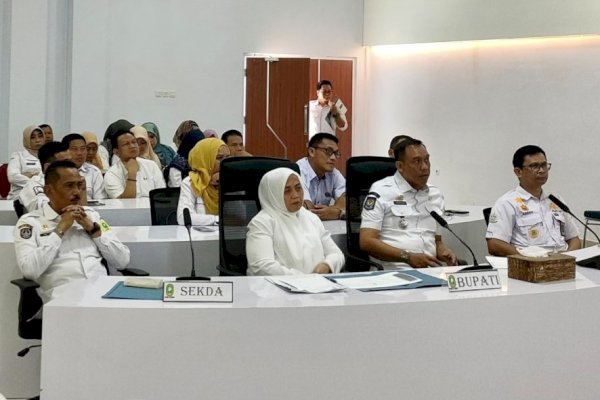 Hadiri Peluncuran Indikator MCP KPK 2025, Bupati Ratnawati Harap Dorong Pencegahan Korupsi di Sinjai