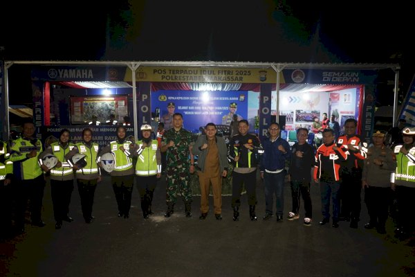 Wali Kota Munafri Bersama Ketua DPRD Supratman dan Forkopimda Kota Makassar Pantau 4 Posko Terpadu Mudik Lebaran 2025