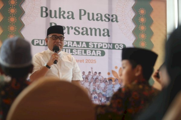 Purna Praja STPDN 03 Sulselbar Gelar Buka Puasa Bersama dengan Kaum Dhuafa