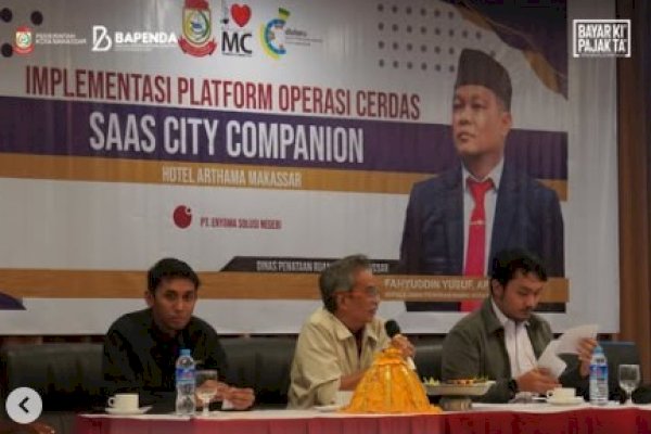 Bapenda Makassar Hadiri Rapat Implementasi Platform Operasi Cerdas