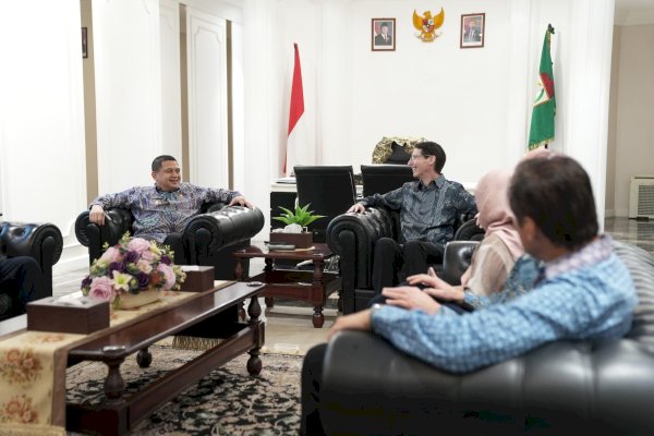 Temui Wali Kota Makassar, Konjen Australia Bahas Kelanjutan Program RISE