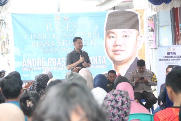 APT Reses Temu Konstituen di Kelurahan Lette, Warga Minta Transparansi Penerima Bansos