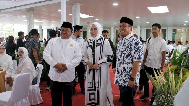 Bupati Lutim Ibas Buka Puasa Bersama Gubernur dan Wagub Sulsel.