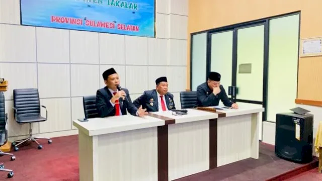 Bupati Takalar Daeng Manye Pimpin Rapat Persiapan Satgas Safari Ramadhan 1446 M/2025 H.