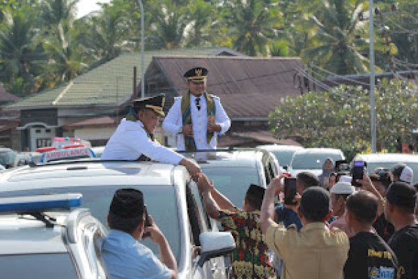 Kedatangannya Disambut Meriah, Bupati Pata: Ayo Bersatu Membangun Luwu 5 Tahun Kedepan