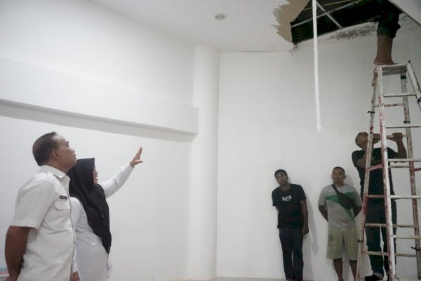 Sidak Pertama di DPK Lutim, Wabup Puspawati Husler Pantau Perbaikan Ruang Membaca