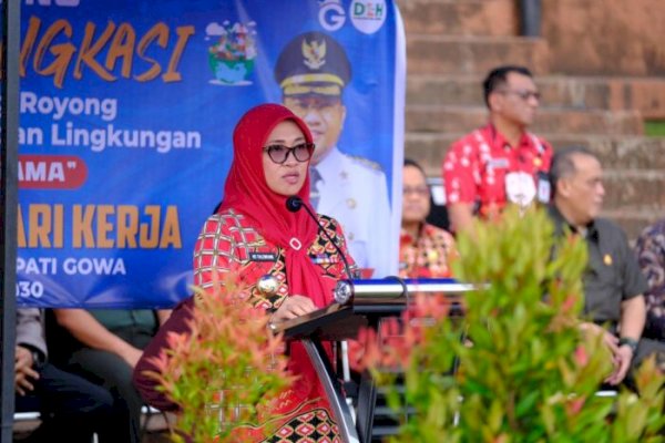 Wujudkan Gowa Bersih, Bupati Husniah Launching Program ‘Gowa Annangkasi’