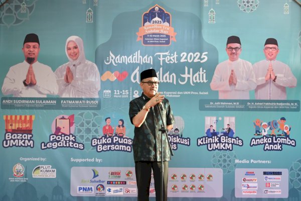 Peduli UMKM, Sekda Jufri Rahman Apresiasi Penggiat Usaha di Ramadhan Fest Andalan Hati