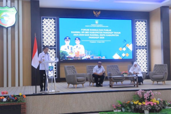 Pemkab Pangkep Gelar Forum Konsultasi Publik RPJMD 2025-2030 dan RKPD 2026