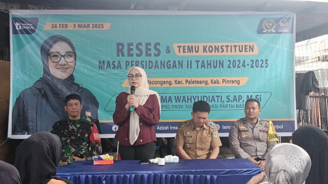 Ketua Komisi B DPRD Sulawesi Selatan, Andi Azizah Irma Wahyudiyati.