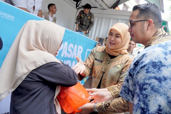 Wakil Wali Kota Makassar Tinjau Pelaksanaan Pasar Murah di Kecamatan Makassar