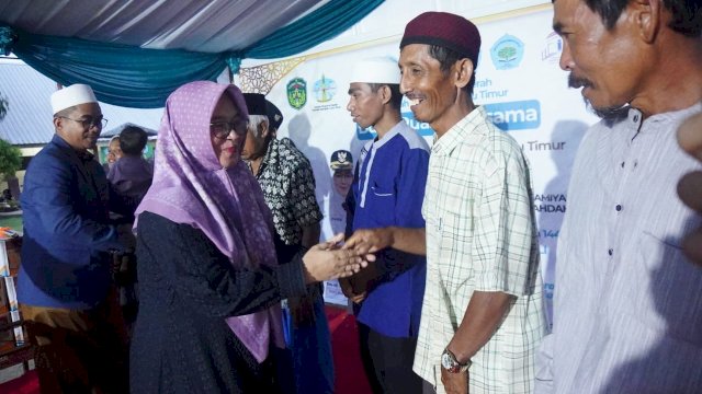 Wabup Puspawati Husler Apresiasi Peran DPD Wahdah Islamiyah Luwu Timur.