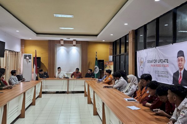 Wakil Ketua DPD Tamsil Linrung Puji Program Prabowo di Hadapan Aktivis Makassar