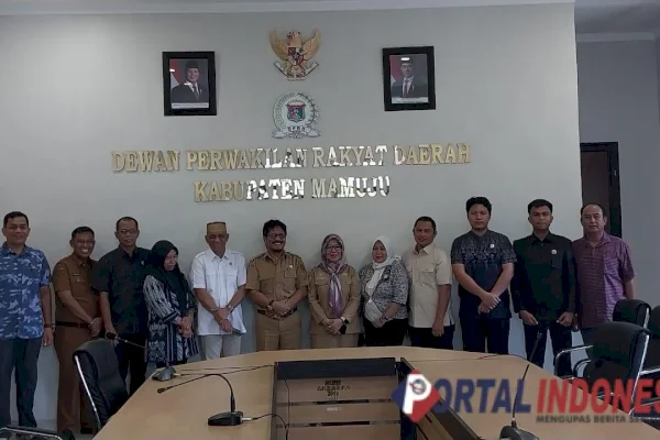Kunker DPRD Pangkep ke Mamuju, Bahas Fungsi Pengawasan