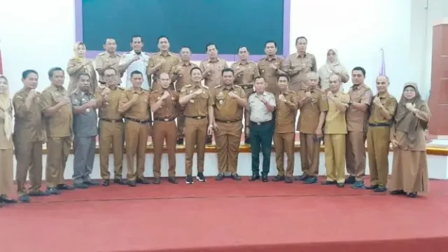 Bupati Enrekang Yusuf Ritangga dan Wabup Andi Tenri Liwang Rapat Perdana bersama OPD.