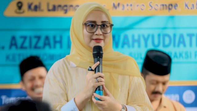 Ketua Komisi B DPRD Sulsel, Andi Azizah Irma Wahyudiyati.